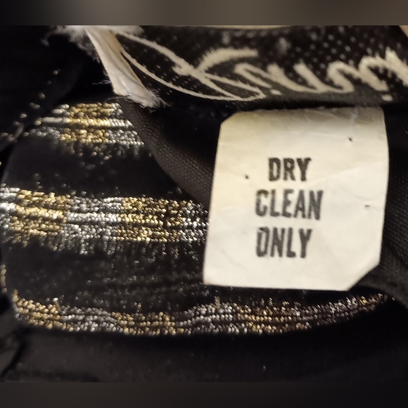 Wow! Vintage 80s sheer metallic sparle Victorian style shirt. Small Rimini - Picture 15 of 16